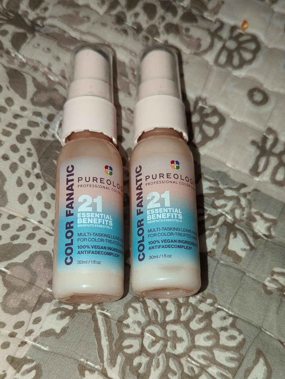 Bundle -Pureology Color Fanatic 21 Essential Benefits -
